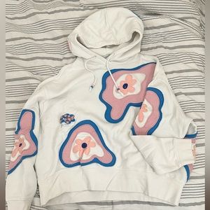 Nike patchwork oversized hoodie